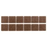 FELTRINI RETT. 50X100MM Marrone