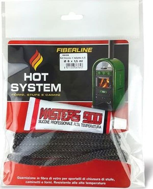 FIBERLINE KIT 6x1.5 Guarnizione+Silicone