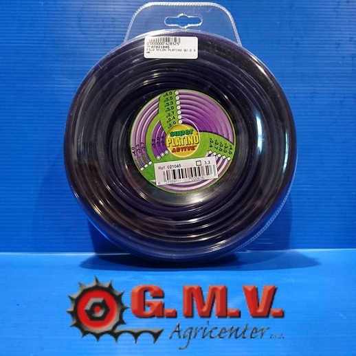 FILO NYLON QUADRO TIPO PLATINO 3.0x0.5 K