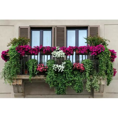 FIORIERA FERRO BATT. BALCONE FISSA cm 50