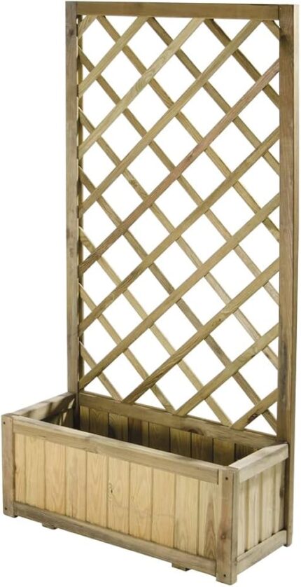 FIORIERA LEGNO GARDEN cm 75x30x180