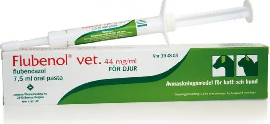 FLUBENOL PASTA 44MG/G ml 7.5