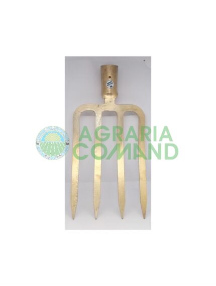 FORCA VANGA 4 DENTI PIATTI Extra Oro