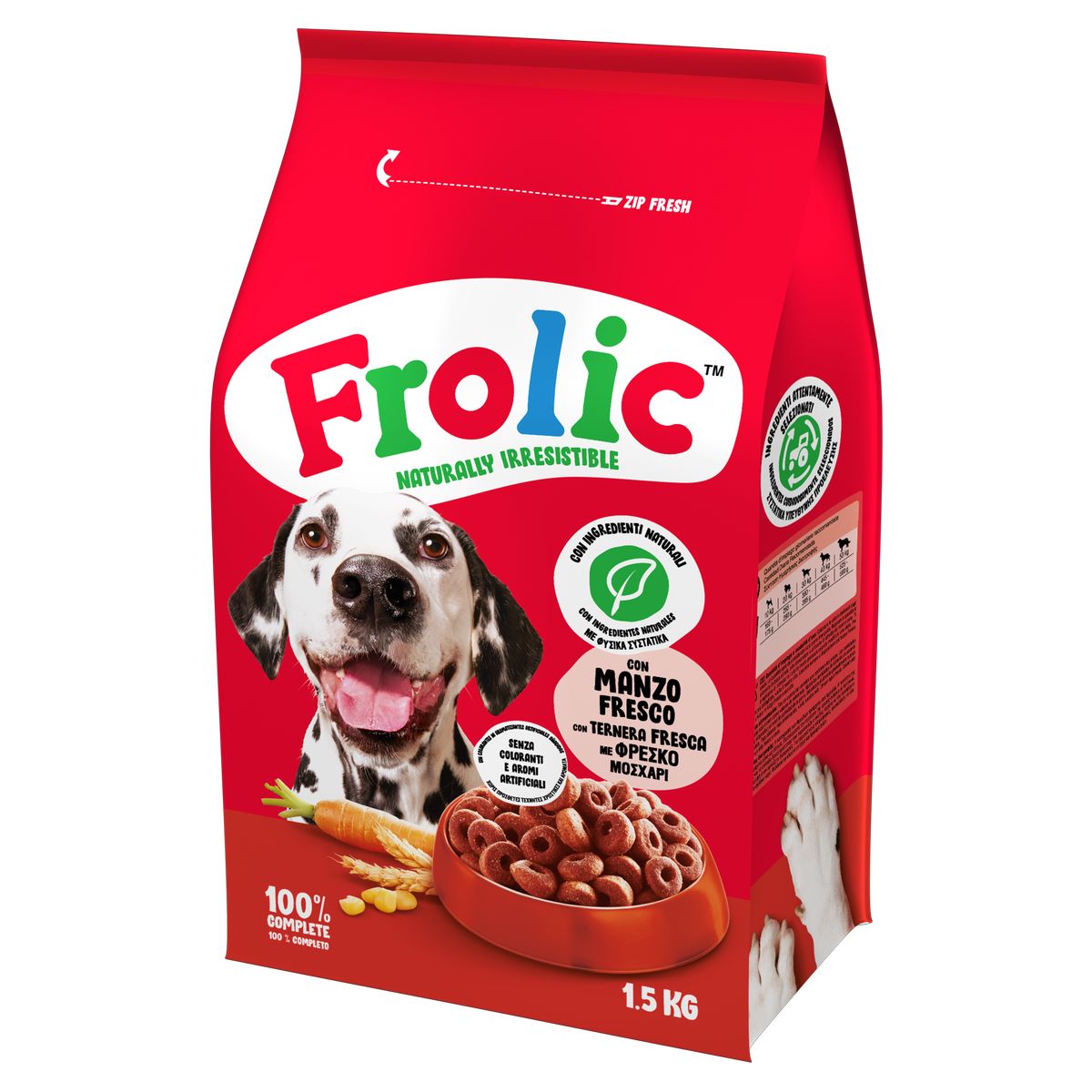 FROLIC ADULT M/L kg 1.5 Manzo FROLIC ADULT M/L kg 1.5 Manzo