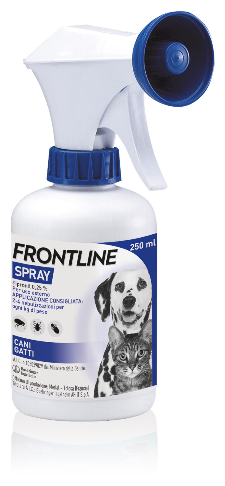 FRONTLINE ml 250 Cani Gatti