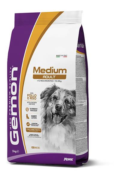 GEMON ADULT MEDIUM kg 15 Pollo