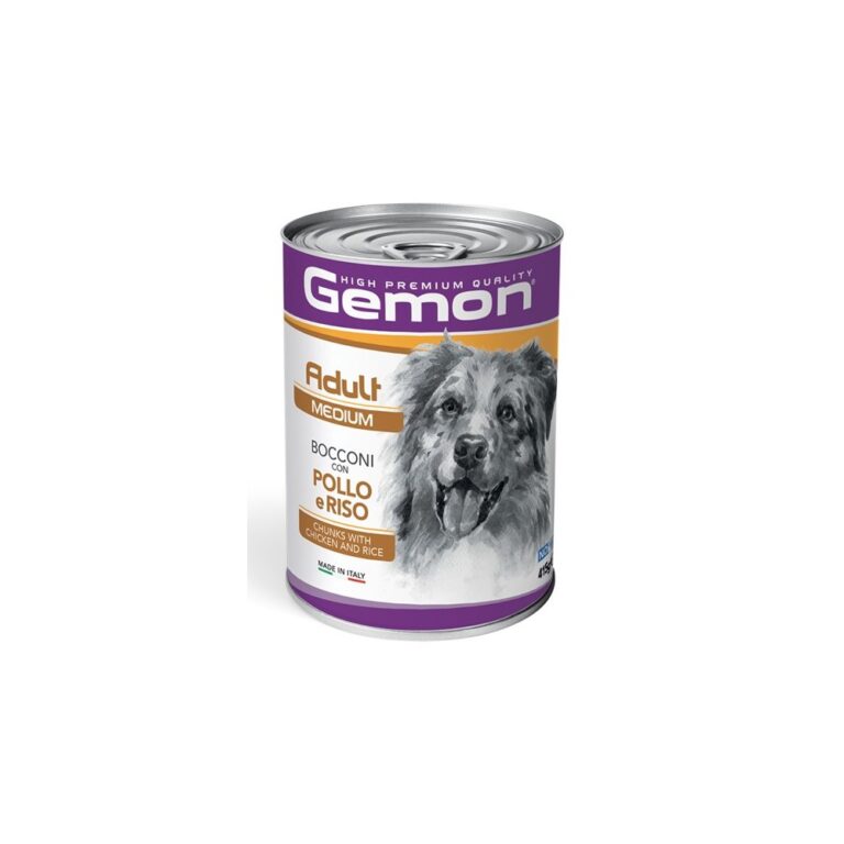 GEMON DOG ADULT MEDIUM gr 415 Pollo/Riso