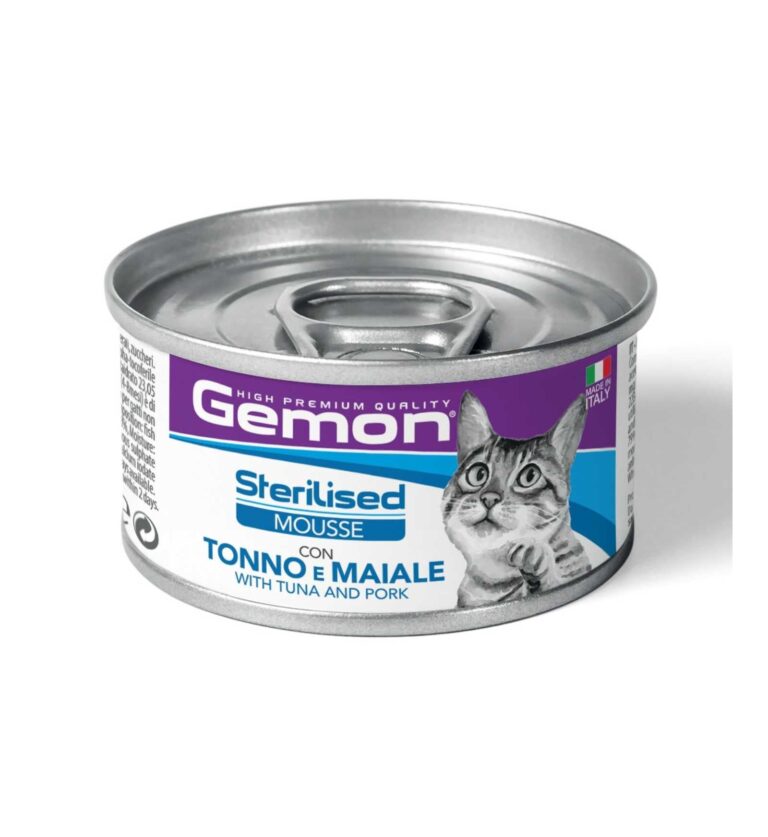 GEMON MOUSSE STE.RIC. gr 85 Tonno/Maiale