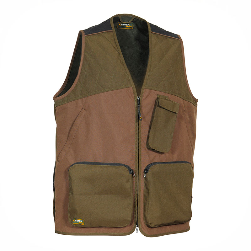 GILET ZIVAT Fango Marrone GILET ZIVAT Fango Marrone