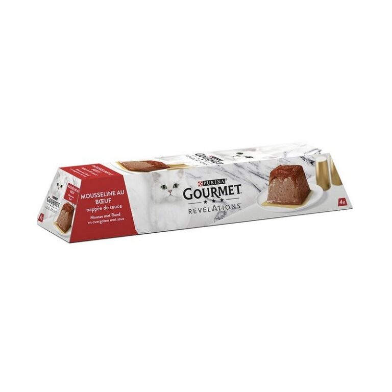 GOURMET REVELATIONS 4x57gr Mousse Manzo