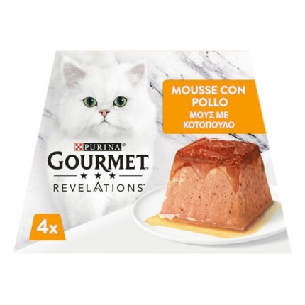 GOURMET REVELATIONS 4x57gr Mousse Pollo