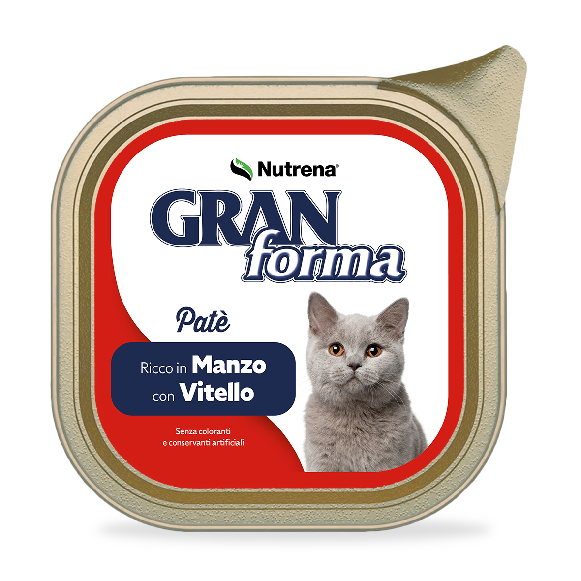 GRANFORMA CAT PATE' gr 100 Manzo/Vitello GRANFORMA CAT PATE' gr 100 Manzo/Vitello