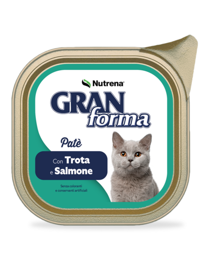 GRANFORMA CAT PATE' gr 100 Trota/Salmone