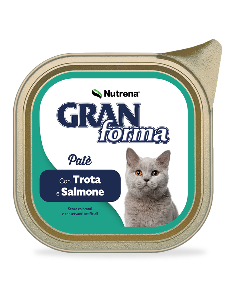 GRANFORMA CAT PATE' gr 100 Trota/Salmone GRANFORMA CAT PATE' gr 100 Trota/Salmone