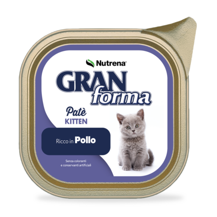 GRANFORMA KITTEN PATE' gr 100 Pollo