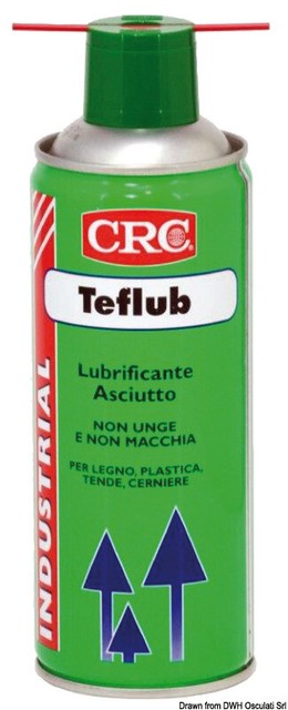 GRASSO BIANCO AL TEFLUB ml 125 -Cfg- GRASSO BIANCO AL TEFLUB ml 125 -Cfg-