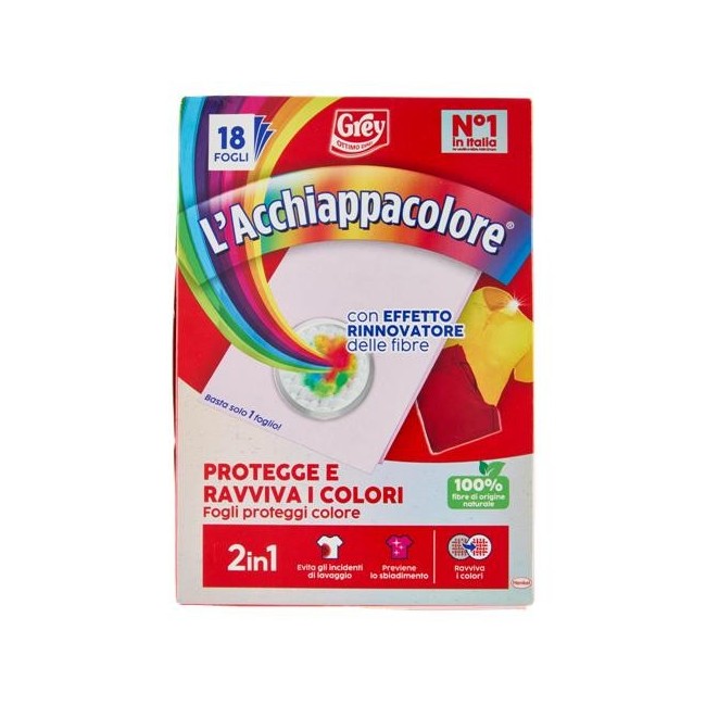 GREY L'ACCHIAPPACOLORE 18 Dosi Ravviva GREY L'ACCHIAPPACOLORE 18 Dosi Ravviva