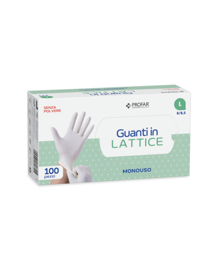 GUANTI LATTICE BIANCO DAR EX TG. S