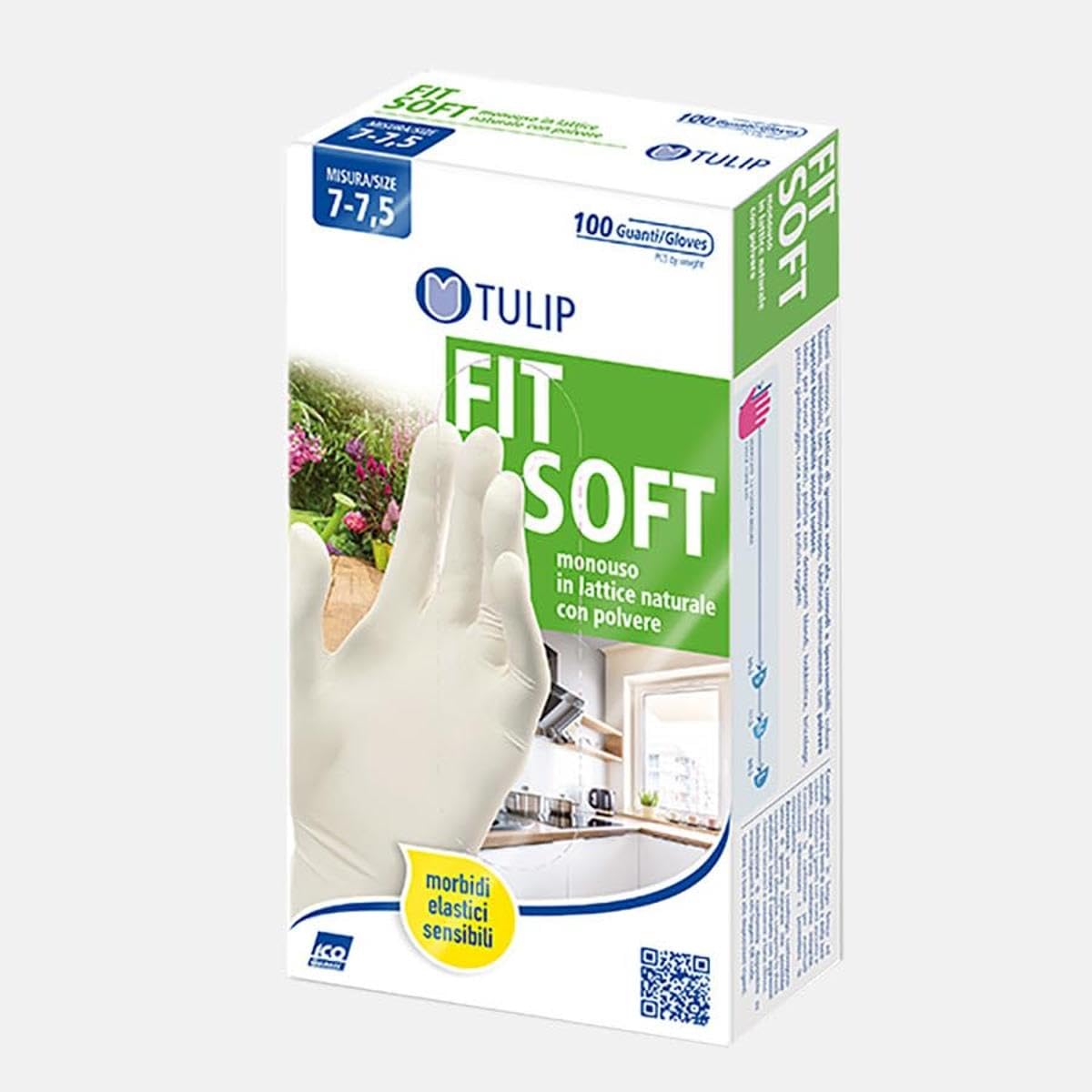 GUANTI LATTICE TULIP Pz.100 Medi GUANTI LATTICE TULIP Pz.100 Medi