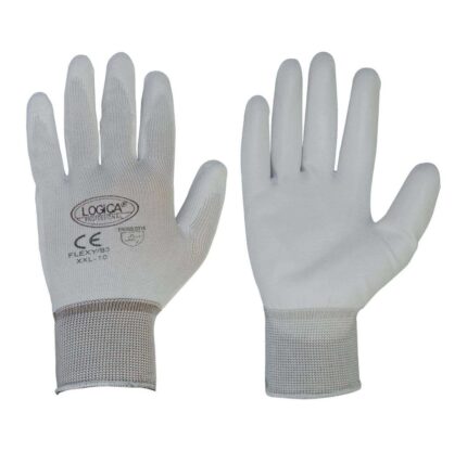 GUANTI MAGLIA NYLON Bianco P.