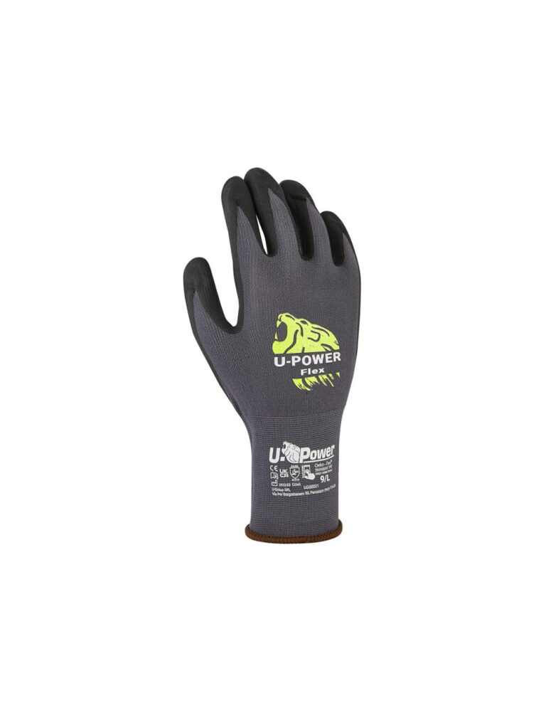 GUANTI U-POWER FLEX Grigio/Nero