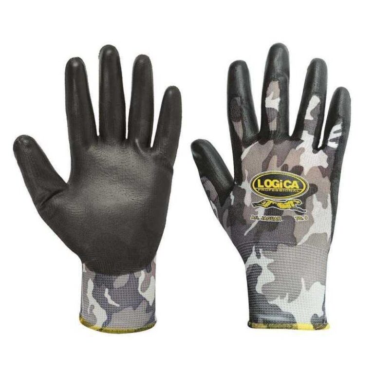 GUANTO MIMETICO NYLON Nero P/Maglia