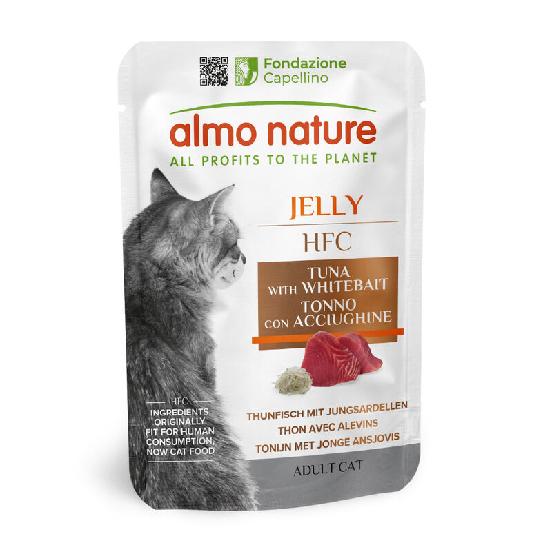 HFC JELLY CATS gr 55 Tonno/Acciughine HFC JELLY CATS gr 55 Tonno/Acciughine