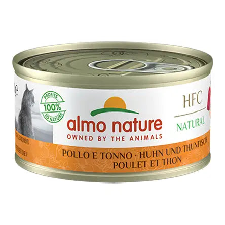 HFC NATURAL CAT gr 70 Tonno/Pollo/Prosc.