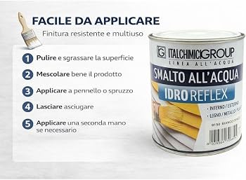 IDROREFLEX ml 750 Bianco Opaco