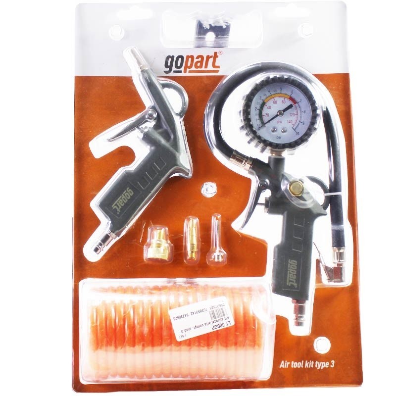 KIT ACCESSORI Pz.3 per COMPRESSORE Axel KIT ACCESSORI Pz.3 per COMPRESSORE Axel
