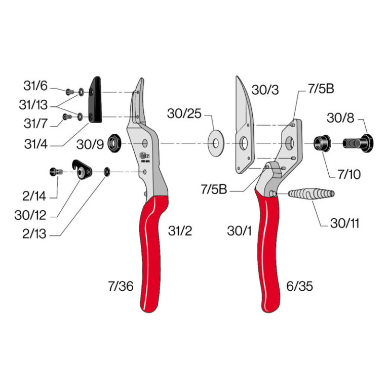 KIT RICAMBI 30/90 x FELCO 31