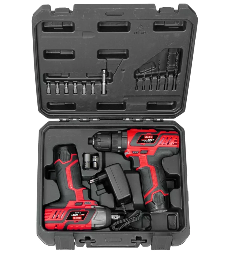 KIT TRAPANO E AVVITATORE IMPULSI 12V