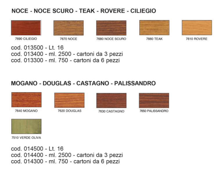 LEGNOSANO EXTRA ml 750 Teak