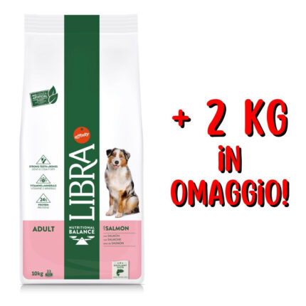 LIBRA DOG kg 10+2 Omaggio Salmone