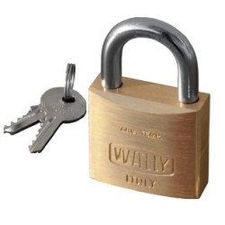 LUCCHETTO OTTONE 70MM ARCO 41MM