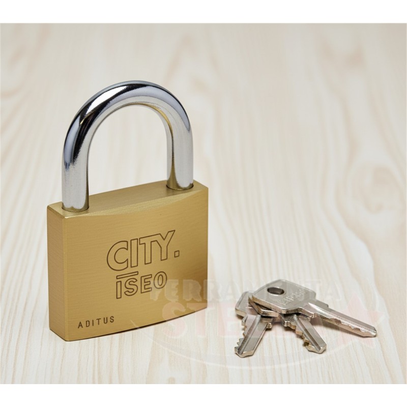 LUCCHETTO OTTONE ADITUS 25MM ARCO 15,5MM LUCCHETTO OTTONE ADITUS 25MM ARCO 15,5MM