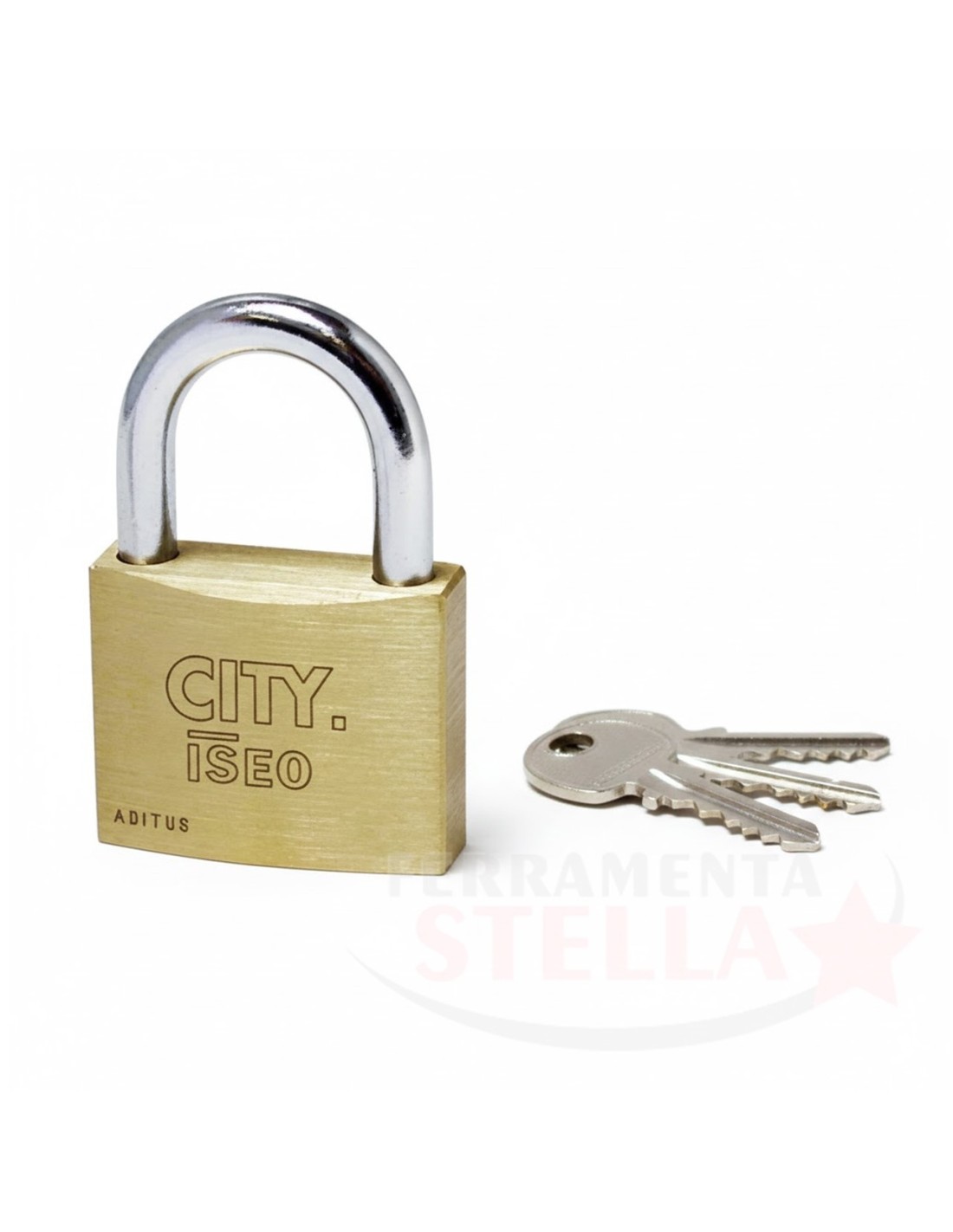 LUCCHETTO OTTONE ADITUS mm 30 ARCO 16MM LUCCHETTO OTTONE ADITUS mm 30 ARCO 16MM