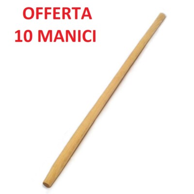 MANICO PALA LEGNO CURVO cm 140