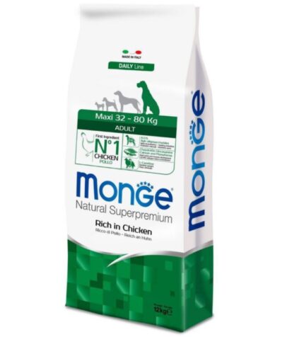 MONGE ADULT MAXI kg 12 Pollo