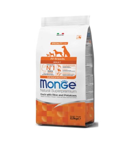 MONGE ALL BREEDS ADULT kg 2.5 Anatra