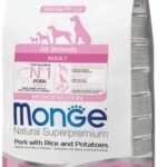 MONGE ALL BREEDS ADULT kg 2.5 Maiale