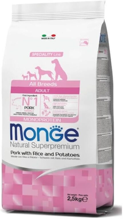 MONGE ALL BREEDS ADULT kg 2.5 Maiale