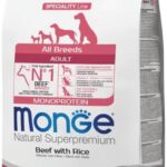 MONGE ALL BREEDS ADULT kg 2.5 Manzo