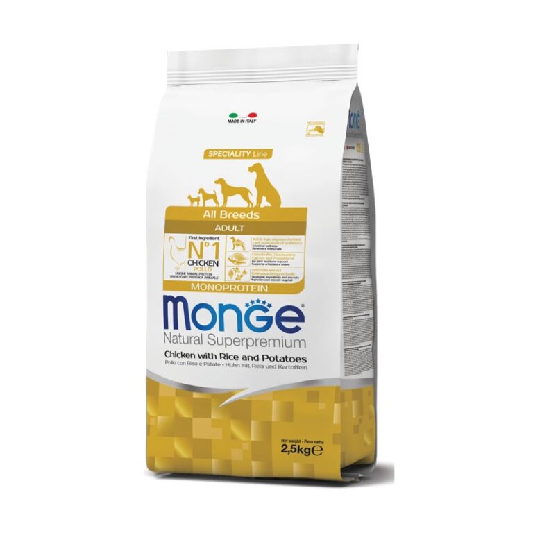 MONGE ALL BREEDS ADULT kg 2.5 Pollo