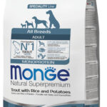 MONGE ALL BREEDS ADULT kg 2.5 Trota