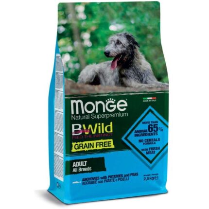 MONGE BWILD DOG GF kg 2.5