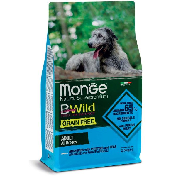 MONGE BWILD GF DOG kg 12