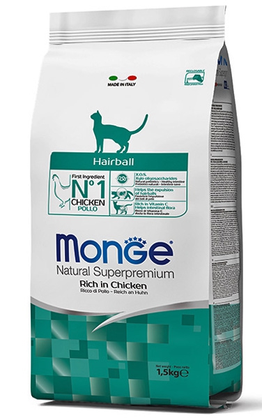 MONGE CAT HAIRBALL kg 1.5