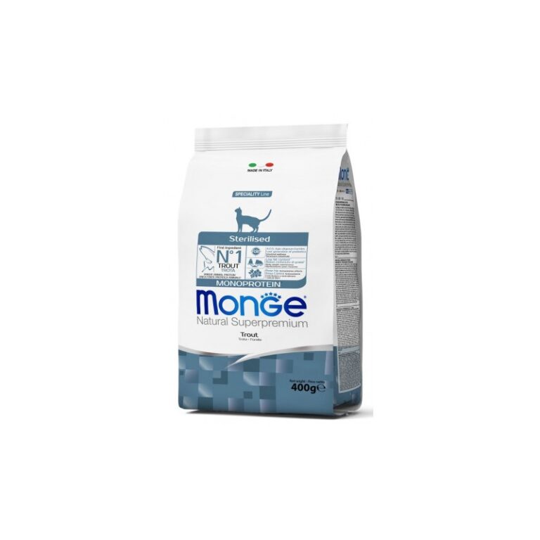 MONGE CAT MONOP. STERILISED gr 400 Trota