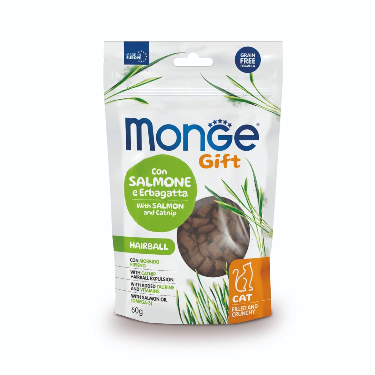 MONGE GIFTC FILL HAIR SALM/ERB gr 60 MONGE GIFTC FILL HAIR SALM/ERB gr 60